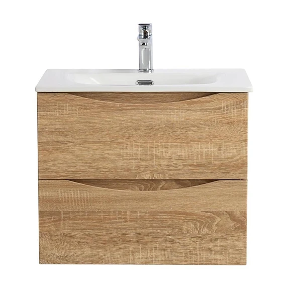 Тумба с раковиной BelBagno Marino-Cer-N 60 Rovere Bianco