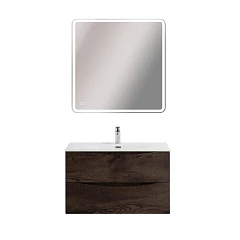 Комплект мебели BelBagno Marino-Cer-N 80 Rovere Nature Grigio