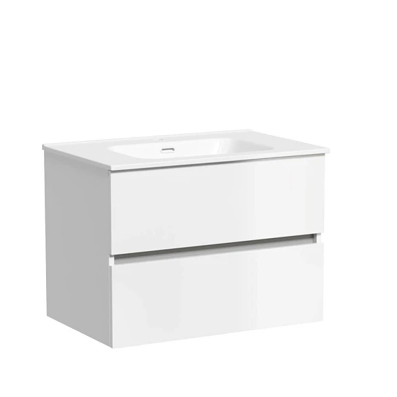 Тумба под раковину Sancos Urban 70 белый глянец
