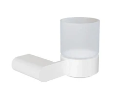 Стакан Knotlor Bliss SC102WY белый матовый