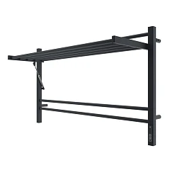 Электрический полотенцесушитель Terminus Горизонт П8 100*60 sensor quick touch черный муар