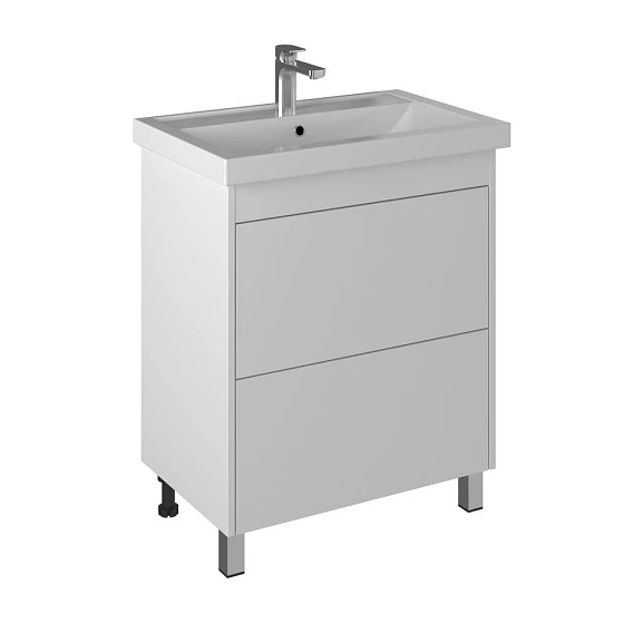 Тумба под раковину Briz Риччи 70 белый глянец