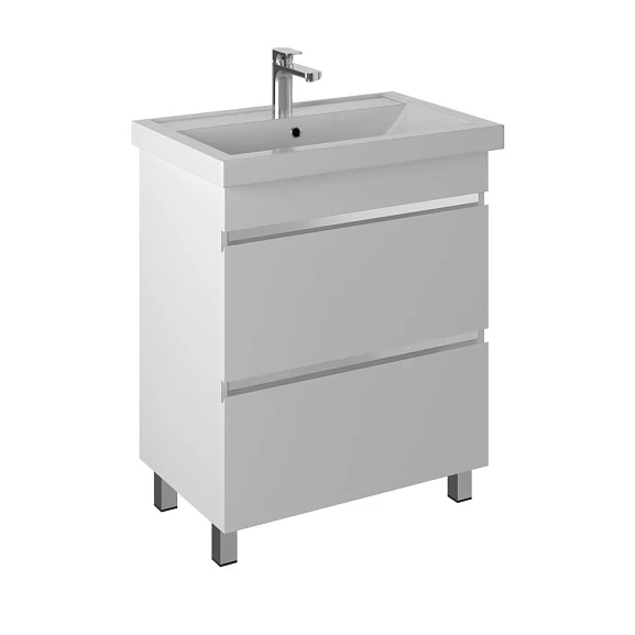 Тумба под раковину Briz Элен Классик 70 белый глянец