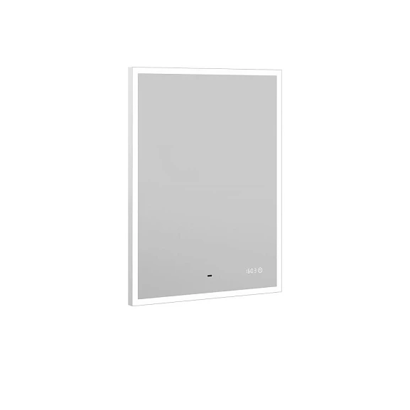 Зеркало Briz Элен Классик 60 с Led-подсветкой, часами и функцией антизапотевания