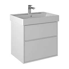 Тумба под раковину Briz Монца 65 белый глянец