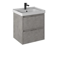 Тумба с раковиной Briz Чикаго 60 бетон