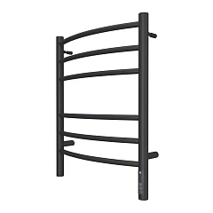 Электрический полотенцесушитель Terminus Классик П6 45*60 quick touch черный муар