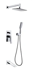 Душевой комплект Boheme Venturo 374-2 с изливом хром