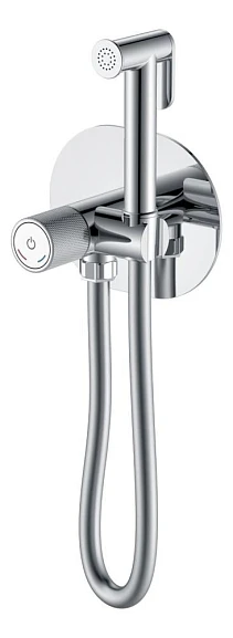 Гигиенический душ со смесителем Boheme Tech 157-CR скрытый монтаж хром