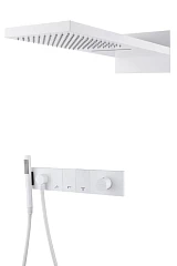 Душевой комплект Boheme Zodiac 132-MW белый матовый