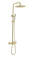 Душевая стойка Boheme Uno 468-G с изливом золото