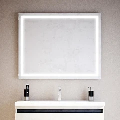 Зеркало Corozo Барго 100 с Led-подсветкой и функцией антизапотевания