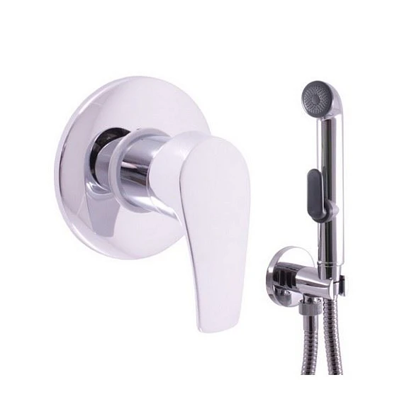 Rav Slezak Гигиенический душ со смесителем Kongo K042 скрытый монтаж хром