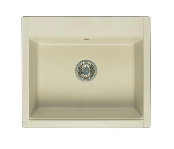 Кухонная мойка Aquaton Делия 60*51 гранитная крошка жемчуг