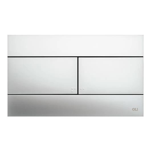 Клавиша смыва Oli Slim 659046 матовый хром