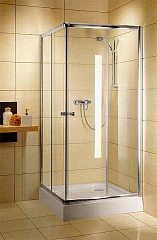 Душевой уголок Radaway Classic C800 матовое стекло, профиль хром 80*80*185 без поддона Душевой уголок Radaway Classic C800 матовое стекло, профиль хром 80*80*185 без поддона