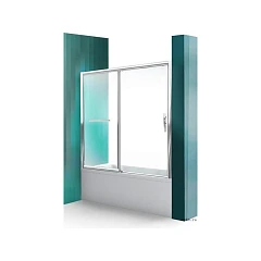 Шторка на ванну Roth PXV2L/1800 профиль brillant 180*150 Шторка на ванну Roth PXV2L/1800 профиль brillant 180*150