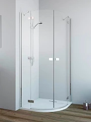 Душевой уголок Radaway Fuenta New PDD прозрачное стекло 80*80*200 без поддона Душевой уголок Radaway Fuenta New PDD прозрачное стекло 80*80*200 без поддона