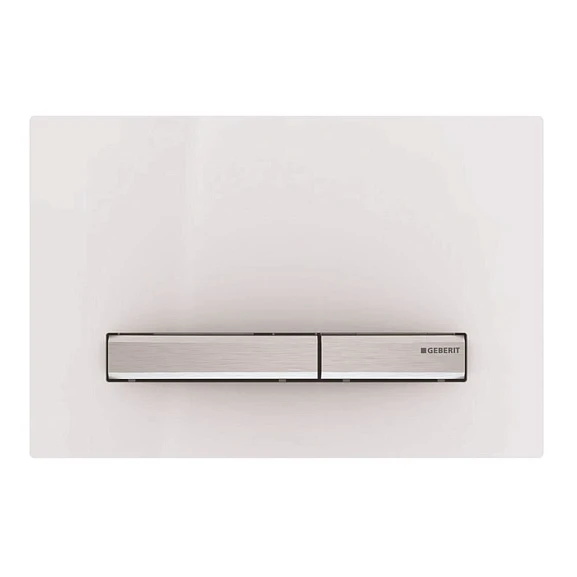 Клавиша смыва Geberit Sigma50 New альпийский белый двойная