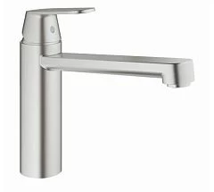 Смеситель Grohe Eurosmart Cosmopolitan 30193DC0 для кухни сталь матовый