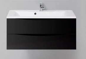 Тумба с раковиной BelBagno Marino 100 Nero Lucido