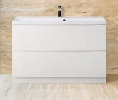 Тумба с раковиной BelBagno Marino 90 Bianco Lucido напольная Тумба с раковиной BelBagno Marino 90 Bianco Lucido напольная