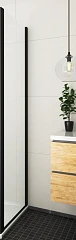 Душевая боковая стенка Roth Exclusive Line ECDBN 80*205 профиль черный матовый Душевая боковая стенка Roth Exclusive Line ECDBN 80*205 профиль черный матовый