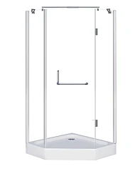 Душевое ограждение Grossman Classic GR-8090 90*90*185 L/R без поддона Душевое ограждение Grossman Classic GR-8090 90*90*185 L/R без поддона