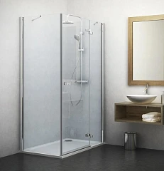 Душевой уголок Roth Corner Elegant BR 100*100*200 R без поддона Душевой уголок Roth Corner Elegant BR 100*100*200 R без поддона