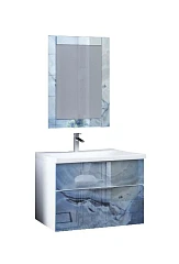 Комплект мебели MarkaOne Idalgo 75П blue marble Комплект мебели MarkaOne Idalgo 75П blue marble