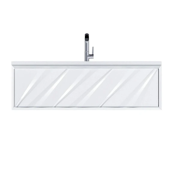 Тумба под раковину MarkaOne Glace 100П 1 в.я. White (верх)