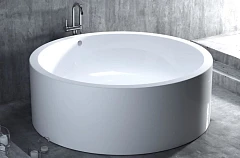 Ванна из искусственного камня Salini Isola S-Sense 200х200 белый глянец Ванна из искусственного камня Salini Isola S-Sense 200х200 белый глянец