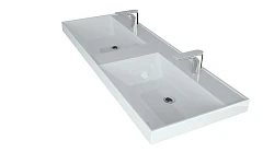 Встраиваемая раковина Madera Classica 120*45 двойная Встраиваемая раковина Madera Classica 120*45 двойная