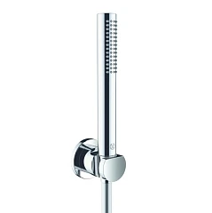 Душевая лейка Kludi Nova Fonte 2085005-15 с держателем и шлангом Душевая лейка Kludi Nova Fonte 2085005-15 с держателем и шлангом