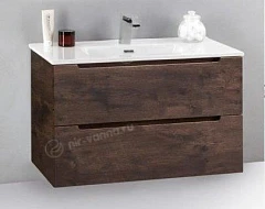 Тумба с раковиной BelBagno Etna 80/39 Rovere Moro  (витринный образец)