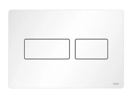 Клавиша смыва Tece Solid белый глянец