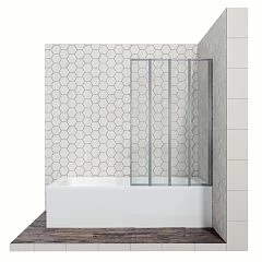 Шторка на ванну Ambassador Bath Screens 16041110R 90*140 R