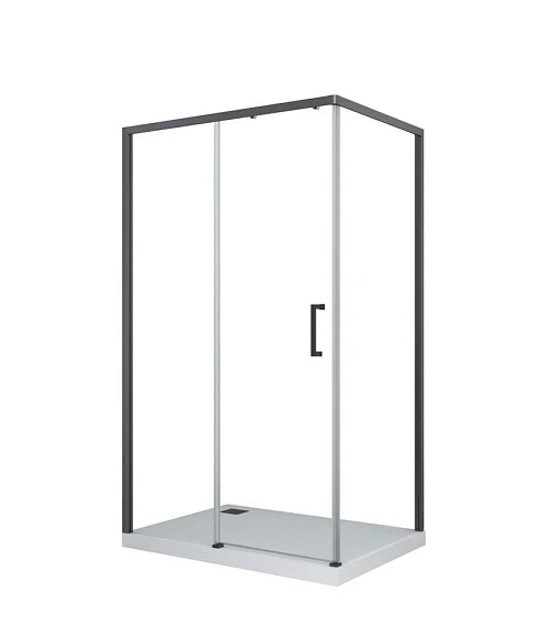 Душевое ограждение Ceruttispa Vito110B-L 110*80*207 с поддоном