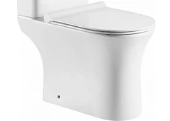 Чаша унитаза Aquanet Roll 2-C CL-12289 безободковая с крышкой-сиденьем микролифт Slim Чаша унитаза Aquanet Roll 2-C CL-12289 безободковая с крышкой-сиденьем микролифт Slim