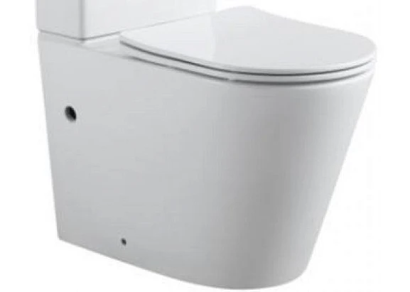 Чаша унитаза Aquanet Atago 2.0 C1 LX-2904 безободковая с крышкой-сиденьем микролифт Slim