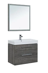 Комплект мебели Aquanet Nova 75 дуб рошелье (ручки дополнительно на выбор) Комплект мебели Aquanet Nova 75 дуб рошелье (ручки дополнительно на выбор)
