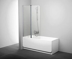 Шторка на ванну Ravak CVS2-100 L профиль глянцевый хром, стекло Transparent Шторка на ванну Ravak CVS2-100 L профиль глянцевый хром, стекло Transparent