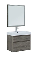 Комплект мебели Aquanet Nova Lite 75 дуб рошелье 2 ящика Комплект мебели Aquanet Nova Lite 75 дуб рошелье 2 ящика