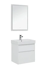 Комплект мебели Aquanet Nova Lite 60 белый глянец 2 ящика Комплект мебели Aquanet Nova Lite 60 белый глянец 2 ящика