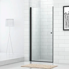 Душевая дверь в нишу Cezares ECO-O-B-1-60-C-NERO 60*190 L/R без поддона Душевая дверь в нишу Cezares ECO-O-B-1-60-C-NERO 60*190 L/R без поддона