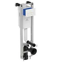 Система инсталляции для унитазов Ideal Standard Prosys Eco Frame M E2332AC клавиша смыва белая Система инсталляции для унитазов Ideal Standard Prosys Eco Frame M E2332AC клавиша смыва белая