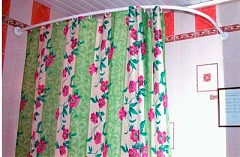 Карниз для ванны Vannesa Ирма 169х110 белый глянец