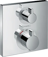 Внешняя часть для термостата Hansgrohe Ecostat Square 15712000 на 1 выход Внешняя часть для термостата Hansgrohe Ecostat Square 15712000 на 1 выход