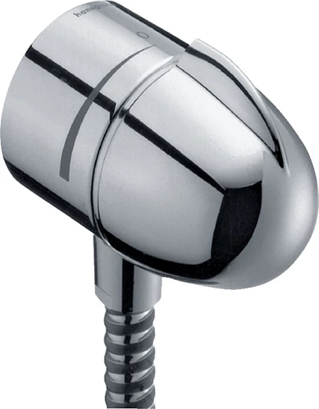 Шланговое подключение Hansgrohe Fixfit Stop 27452000 с запорным клапаном хром