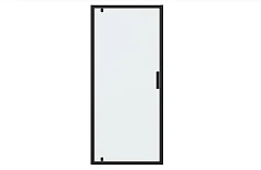Bravat Душевая дверь в нишу Black Line 90*200 L/R 1 секция без поддона Bravat Душевая дверь в нишу Black Line 90*200 L/R 1 секция без поддона